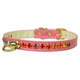 thumbnail image 6 of Dog, Puppy  Pet Collar, "#26 One Row Confetti Crystal Jewelry Set", 6 of 8