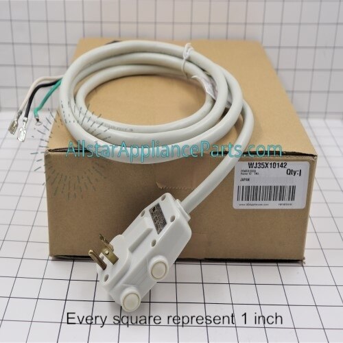 GE Air Conditioner Power Cord WJ35X10142