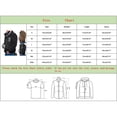 thumbnail image 4 of Men's Stand Collar Velvet Sweater Coat Long Sleeve Printed Jacket for Spring Winter Seasons, 4 of 6