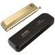 thumbnail image 4 of QI MEI Chromatic Harmonica 16 Hole 64 Tone Mouth Organ Inst entos Key of C Professional Musical In, 4 of 5