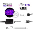 thumbnail image 4 of Manguera de Luces Navicolors  Navideña Decorativa Luz Led Mixta Rosa/Azul Cable Recubierto Gel 10 m, 4 of 4