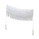 thumbnail image 4 of Bufanda de Cadera Soledad Lentejuelas con Borlas Traje de Actuación 3 Capas Blanco, 4 of 9