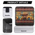 thumbnail image 5 of XYZCANDO Southwest Navajo Camper Window Cover Highland Cow Butterfly RV Skylight Covers with Hook And Loop Foldable RV Vent Covers for Roof Camper Must Haves Brown, 5 of 7