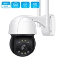 thumbnail image 1 of Cámara de seguridad IP de 5MP con WIFI, seguimiento automático, 1080P, HD, PTZ, para exteriores, alarma humana, vigilancia domo de velocidad, Audio bidireccional, H.265, 1 of 3