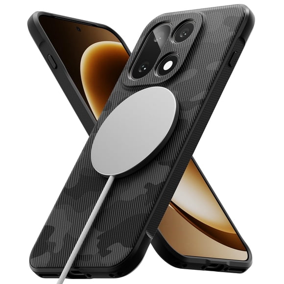 Funda Ringke Onyx para OnePlus 15 con imán, camuflaje negro