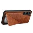 thumbnail image 5 of Mantto Crocodile Grain PU Leather Back Wallet Phone Case for Samsung Galaxy A05S, Hidden Magnetic Credit Card Slot Holder, Horizontal & Vertical Kickstand Durable Protective Cover, Brown, 5 of 6