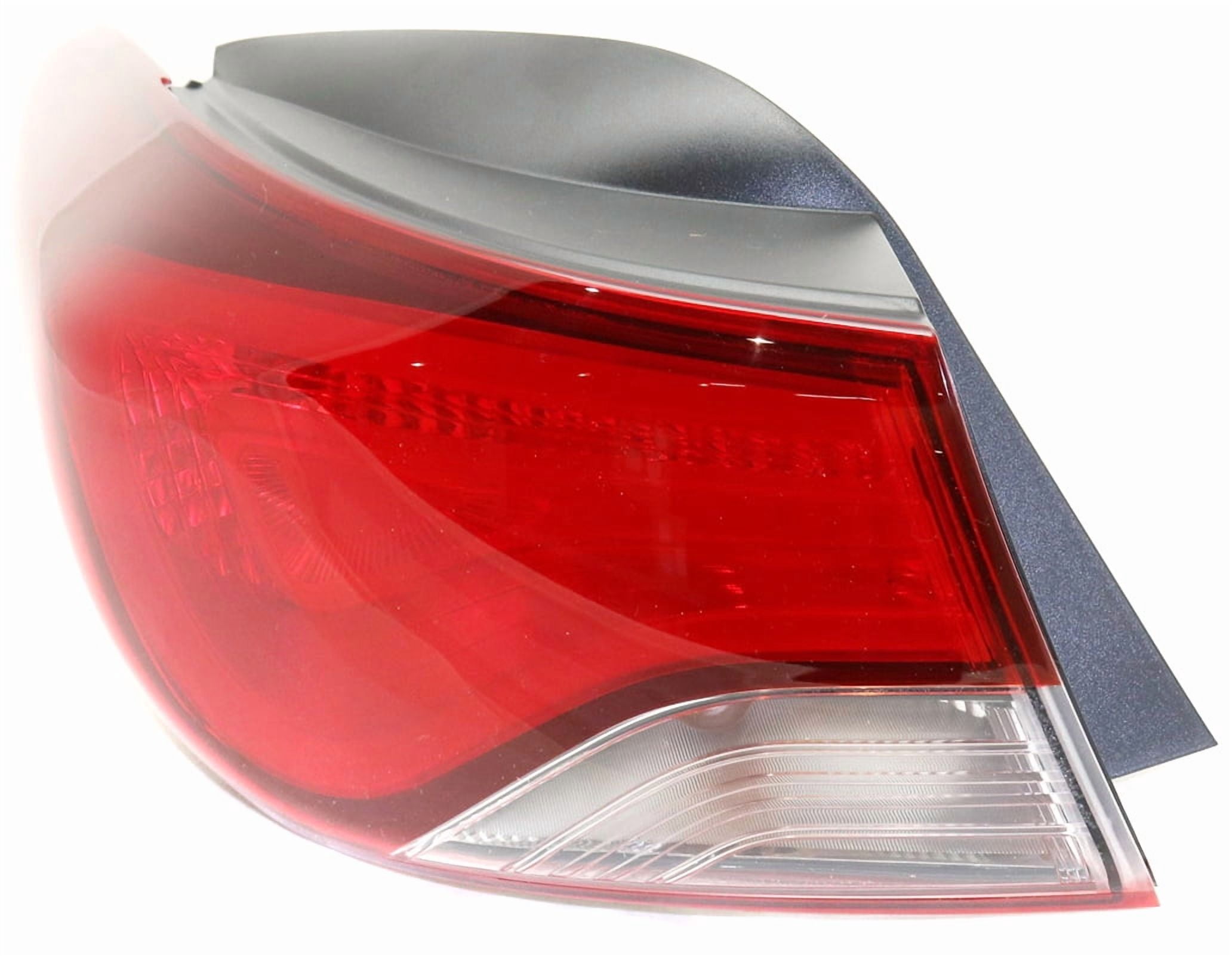 Tail Light Compatible With 2014-2016 Hyundai Elantra 2014 Coupe Left Driver Side, Outer With bulb(s)