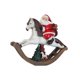 thumbnail image 4 of Escultura de resina de Papá Noel para decoración navideña, regalo de Año Nuevo y fiesta. Montar a caballo, 4 of 9