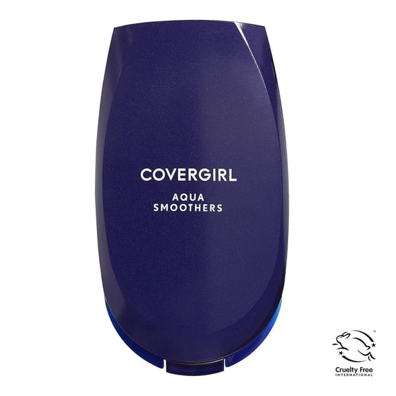 CoverGirl Smoothers AquaSmooth Compact Foundation, Creamy Natural [720] 0.40 oz (Pack of 3)