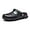 Black, variant on Clogs for Men Slip on Rubber Clogs Summer Water Shoes Gardening Shoes