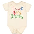 thumbnail image 3 of Inktastic I Love My Grammy Boys or Girls Baby Bodysuit, 3 of 5