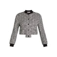 thumbnail image 3 of Madden NYC Juniors Boucle Bomber Jacket, Sizes XXS-XXL, 3 of 6