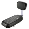 thumbnail image 1 of Amdohai Bike Back Seat PU Leather Soft Cushion Rear Rack Seat with Backrest, 1 of 7