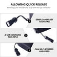 thumbnail image 2 of MasteelfCA 8pcs QD Loops Connectors Neck Strap Quick Release Adapter Camera Supplies, 2 of 8