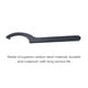 thumbnail image 5 of Llave De Resorte De Acero Al Carbono Negro En Forma De C Cubierta De Bobina Universal Herramienta De Reparación De Llave De Choques Para Coche Vehículo 3 Uds Vogacara VI007330-00, 5 of 7