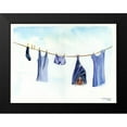 thumbnail image 2 of Shefranov, Olga 24x19 Black Modern Framed Museum Art Print Titled - Clothesline II, 2 of 5