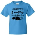 thumbnail image 3 of Inktastic Daddys Camping Buddy Youth T-Shirt, 3 of 5