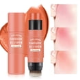 thumbnail image 1 of Cream Blush Stick for Cheeks Blush Makeup - 2 in 1 Multi Stick Blush for Cheeks Tint & Eyes & Lips, Cheek Makeup Stick Makeup Blush with Brush, Waterproof Creme Blush (#03 Coral Orange), 1 of 8