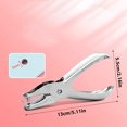 thumbnail image 2 of Neorosiri Multifunctional Mini Hole Puncher for Crafting, Scrapbooking, and Document Organization - Creates 3mm & 6mm Clean Holes, 2 of 9