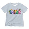 thumbnail image 1 of MIASHUI T-Shirt de Pâques pour Garçon et Fille, Manches Courtes, Imprimé Graphique, Gris, 8-9 Ans, 1 of 4