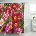 thumbnail image 1 of ABPHQTO Cortina de ducha de jardín de flores de primavera floreciente de flor de Margarita rosada hermosa 152x180 cm ABPHQTO PKNMT60x72Shower-5647, 1 of 2