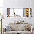 thumbnail image 3 of NeuType Full Length Floor Mirror Rectangular Black 44"x16", 3 of 7