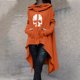 thumbnail image 2 of Mujeres Tallas grandes Casual Manga larga Suelta Impreso Medio y largo Tops Sudaderas con capucha Blusa de mujer Fridja fjkfkj5872, 2 of 5