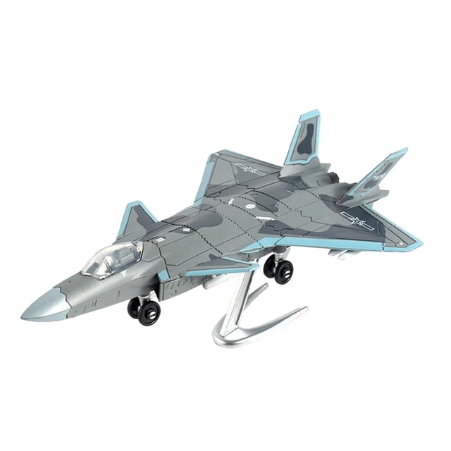 bedienty Airplane Building Blocks Airplane Building Set Creative Self Assembly Fighter Model Educational Toy Adventure Yourself Style G