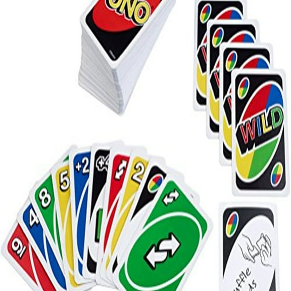 Mattel Uno Card Game (Pack of 14)