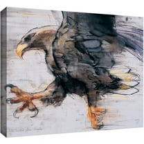 ArtWall Mark Adlington "Talons-White Tailed Sea Eagle" Gallery-Wrapped Canvas