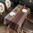 thumbnail image 2 of Rectangle Waterproof Tablecloth 60×102 Inch, Bohemia Style Reusable Indoor/Outdoor Durable Table Cover for Party Kitchen Dinner Room Decor, 2 of 6