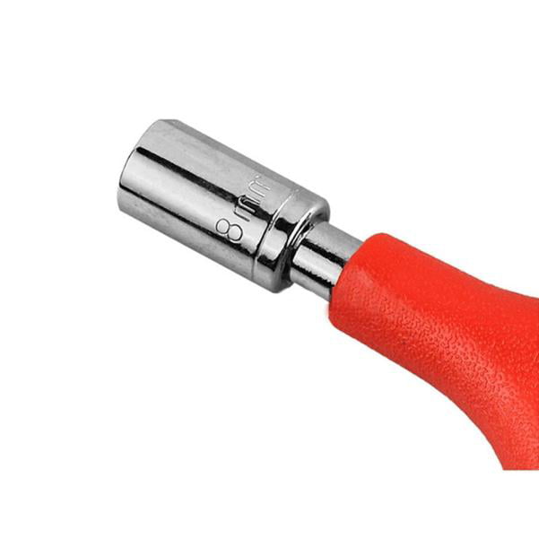 Bicycle Bike Cycle 3 Way Allen Socket Wrench Tool 8,9,10mm Hex Red 
