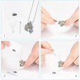 thumbnail image 5 of Cremation Jewelry for Ashes Stainless Steel Dragon Urn Necklace Keepsake Human Pet Ashes Holder Memorial Pendant for Women Men, 5 of 5