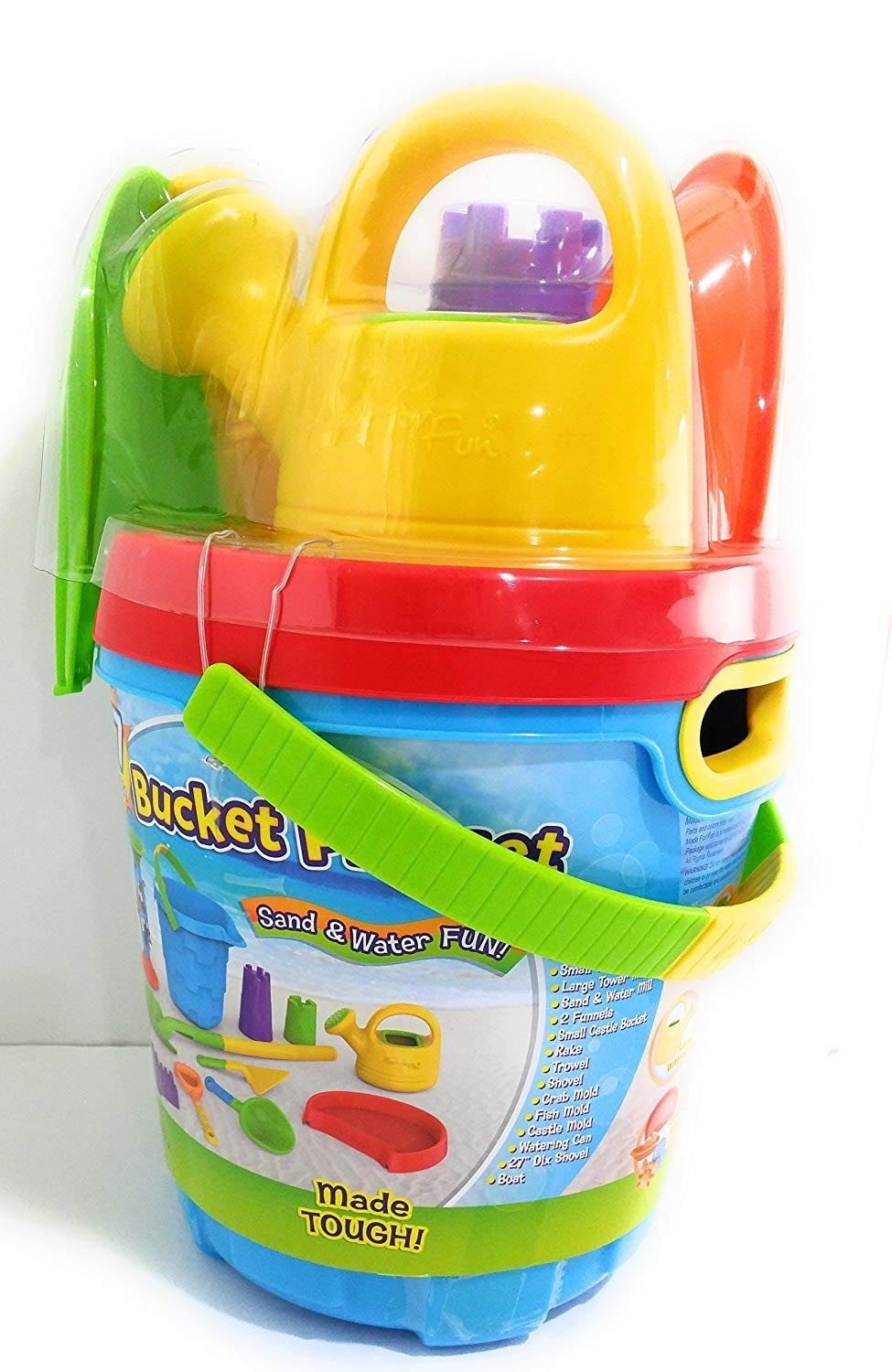 made for fun sand bucket