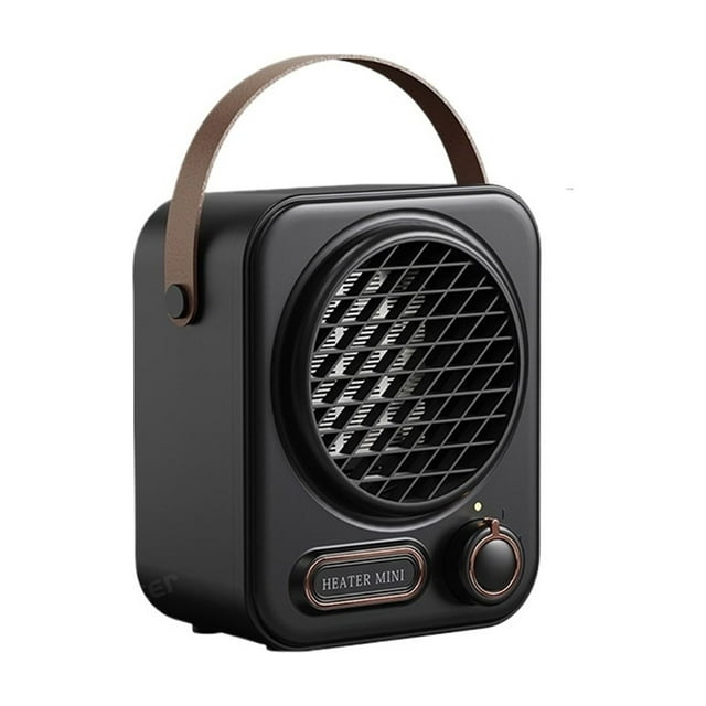 Portable Small Space Heater 1000W Fast Heating Lightweight Desktop Heater Office Home Use ,Ultimate Temperature Control