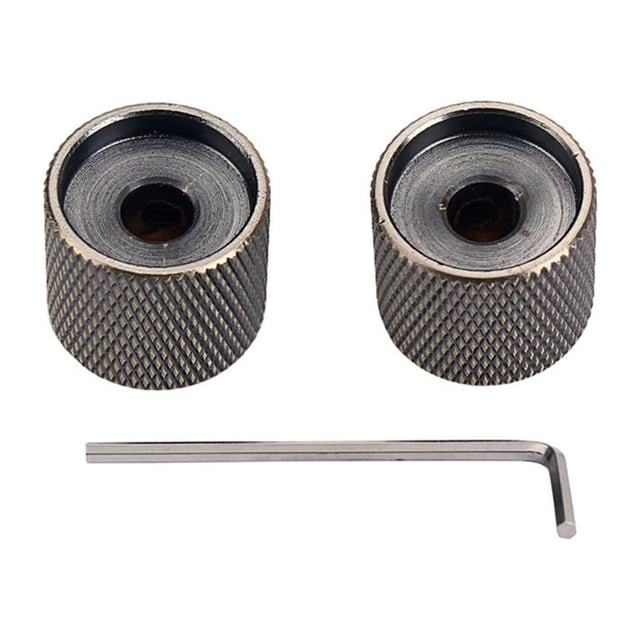 Esquirla 2 Piece Allen Key Guitar Potentiometer Knobs for Guitar / Bass Replacement Parts
