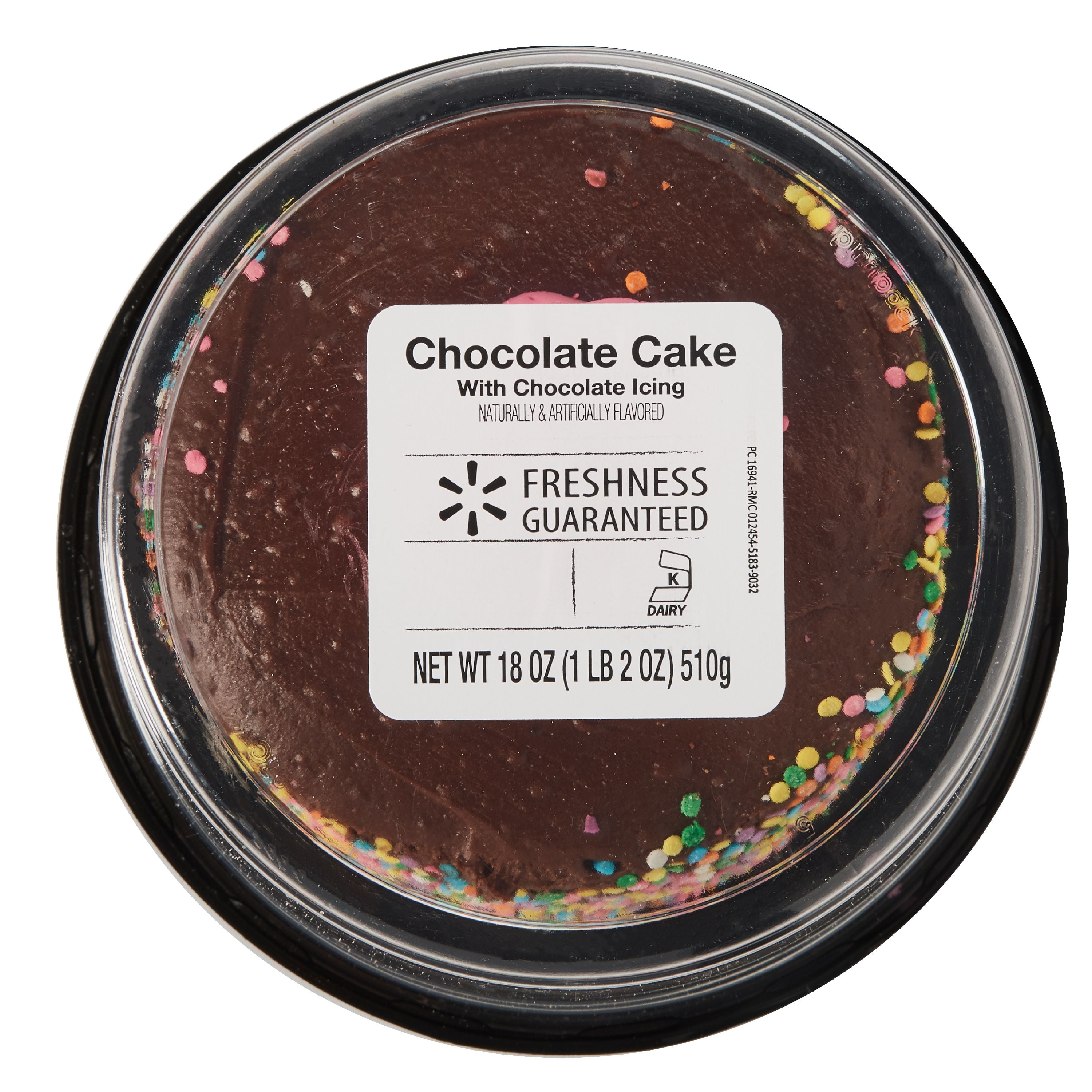 Freshness Guaranteed 5 Double Layer Chocolate Cake 18 Oz Walmart Com Freshness Guaranteed 5 Double Layer Chocolate Cake 18 Oz Walmart Com