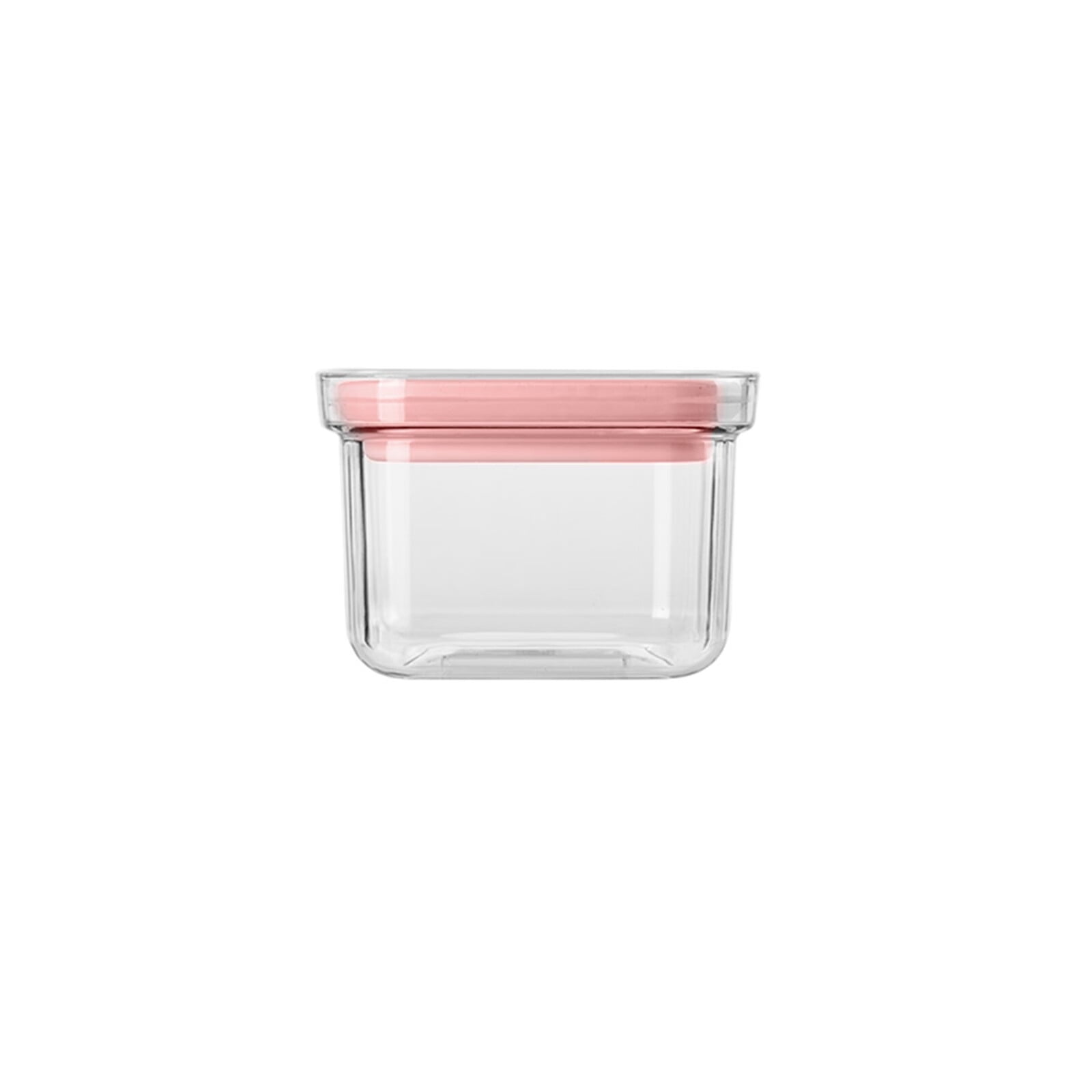 Plastic Food Storage Container Leak Proof Food Storage Container For Rice  Sugar Candy Flour 600ml All White Cover 