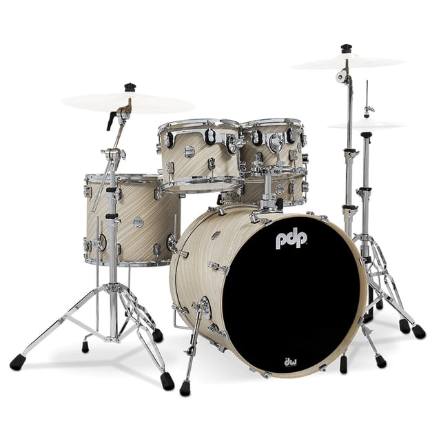 Batería Acústica Concept Maple 5 piezas PDCM2215WH-TI PACIFIC DRUMS. beige 62x56x80