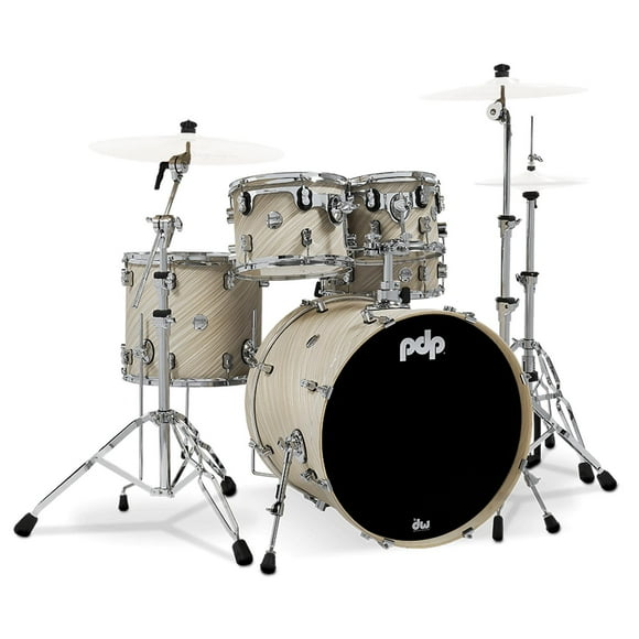 Batería Acústica Concept Maple 5 piezas PDCM2215WH-TI PACIFIC DRUMS. beige 62x56x80