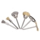 thumbnail image 4 of Cepillo de pluma con taza de alambre, 36 Uds., cepillo de pluma con rueda de taza de alambre, ruedas de pulido de acero inoxidable de latón, Kit completo para limpieza, 4 of 8