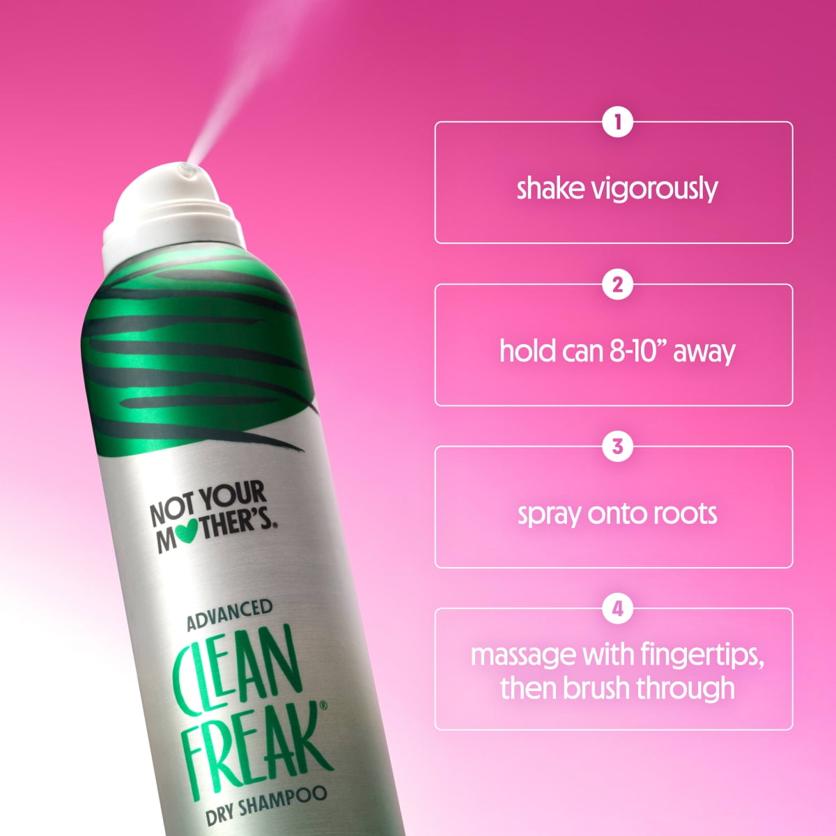 Not Your Mother's Clean Freak Advanced Dry Shampoo, 6.5 fl oz