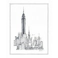 thumbnail image 3 of Tillmon, Avery 12x14 Black Modern Framed Museum Art Print Titled - Empire State, 3 of 5
