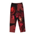 thumbnail image 4 of Hazbin Hotel Alastor Radio Demon Women's Pajama Pants Lounge Daily Novelty Cozy Sleep Bottoms Pants Sleepwear With Pockets, 4 of 8