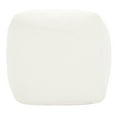 thumbnail image 6 of SAFAVIEH Couture Samuels Modern Boucle Ottoman, Ivory, 6 of 10