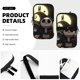 thumbnail image 3 of Bolsa para botella de agua deportiva y brazalete de Pesadilla antes de Navidad para accesorios de taza, yoga, gimnasio, bolsa para botella de agua deportiva para hombres y mujeres, color negro, 3 of 5