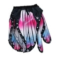thumbnail image 4 of Falda de disfraz de mariposa para niños, falda de hada para fiestas, carnavales, juegos de simulación, Pascua Rosa Azul, 4 of 8