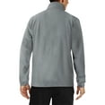 thumbnail image 2 of Ma Croix Mens Brushed Micro Fleece Full Zip Up Enclosure Outdoors Sweater Jacket, 2 of 6