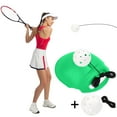 thumbnail image 1 of Usmixi Up to 50% Off Pickball Trainer Training Base High Elastic Plastic Hole Ball Beginner Practice, 1 of 2