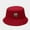 Red, variant on Dyfzdhu Bucket Hats Women's Fashion Printing Sunshade Fisherman's Hat Basin Hat Outdoor Bucket Hat